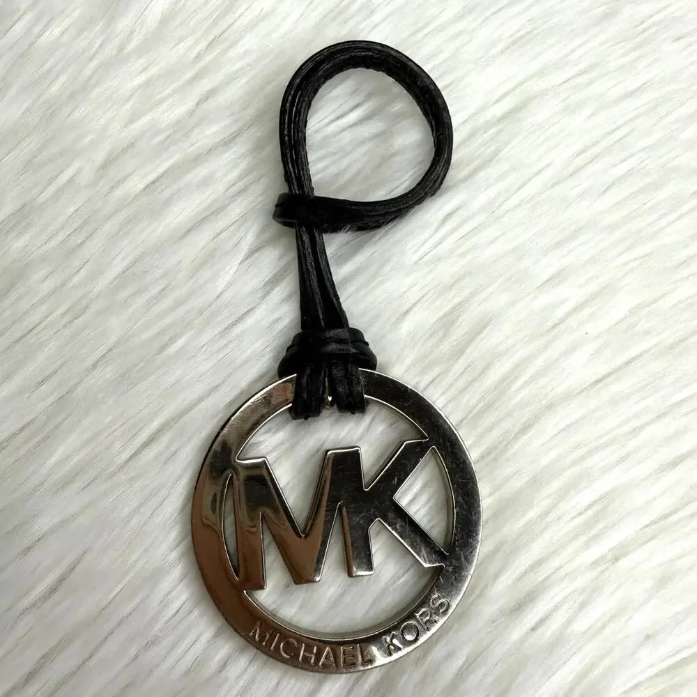 Michael Kors Black Silver  Bag Charm