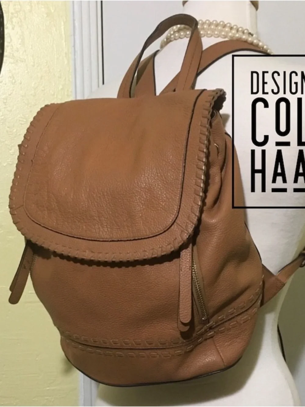 Cole Haan pebbled leather