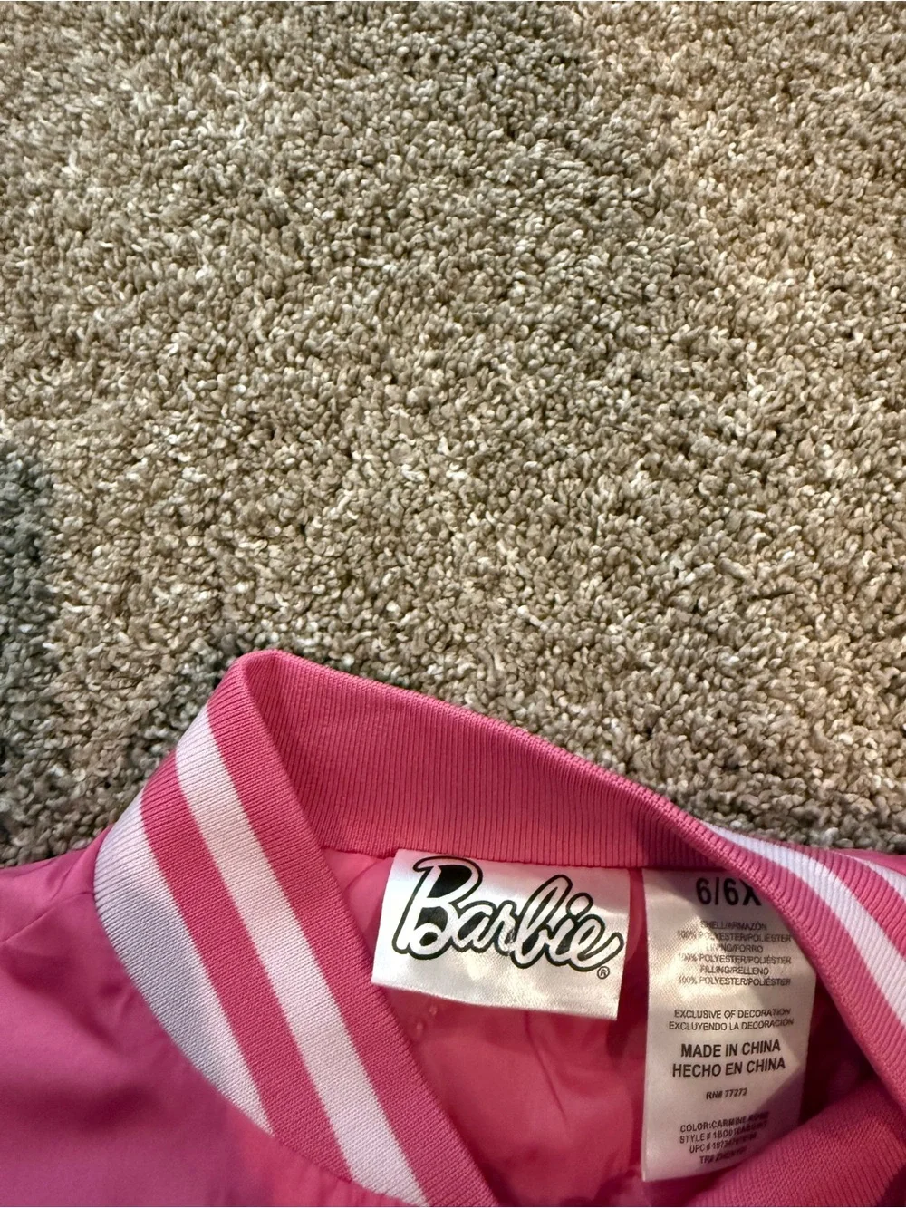Barbie worn once