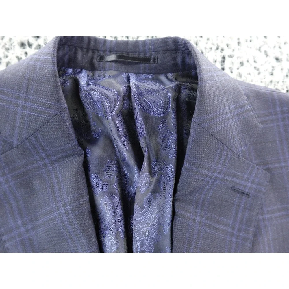 Loro Piana wool blue has