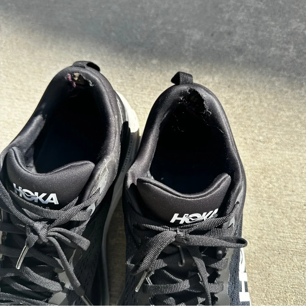 Hoka sleek black