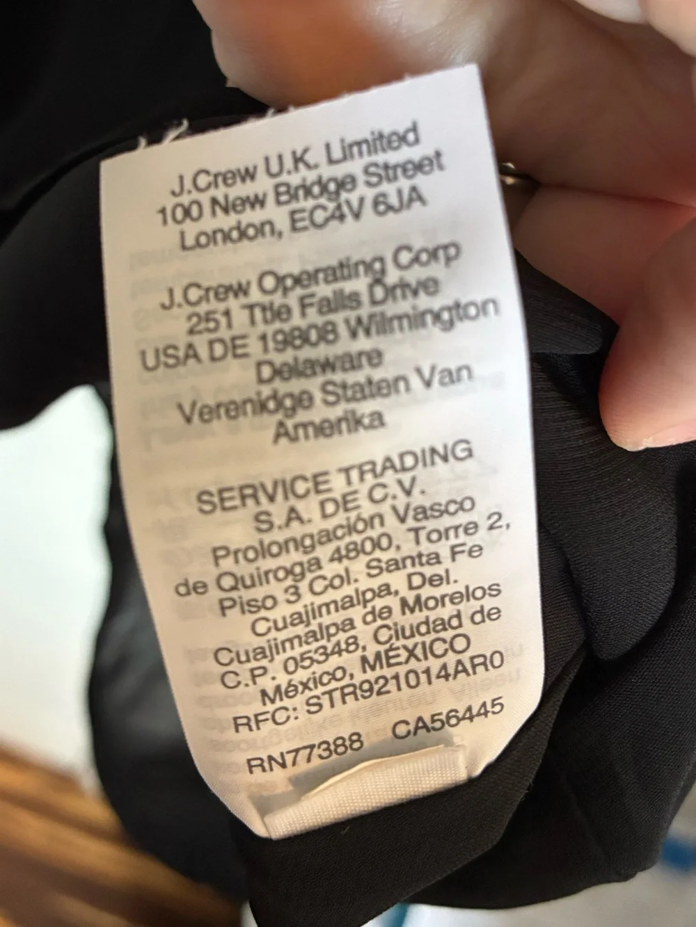J. Crew crew mercantile