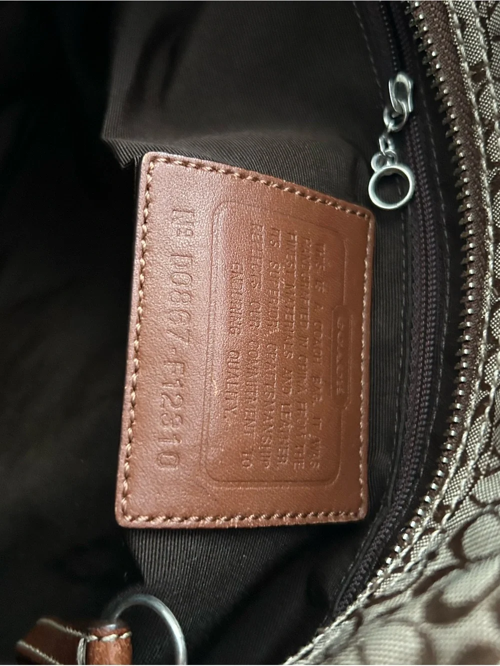 Coach shoulder bag