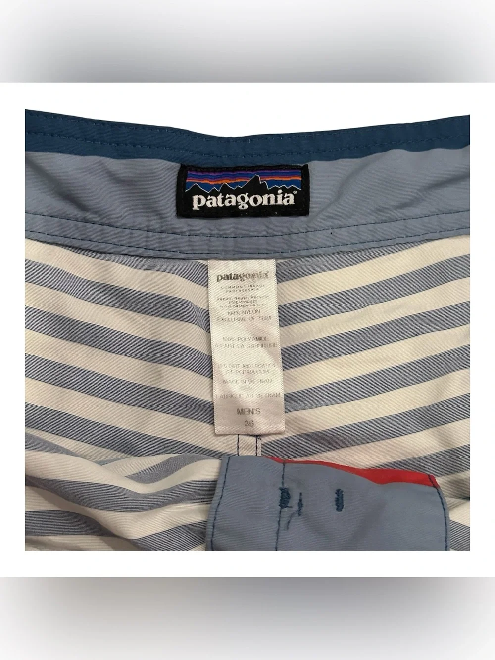 PATAGONIA Men’s Swim Trunks Size 36