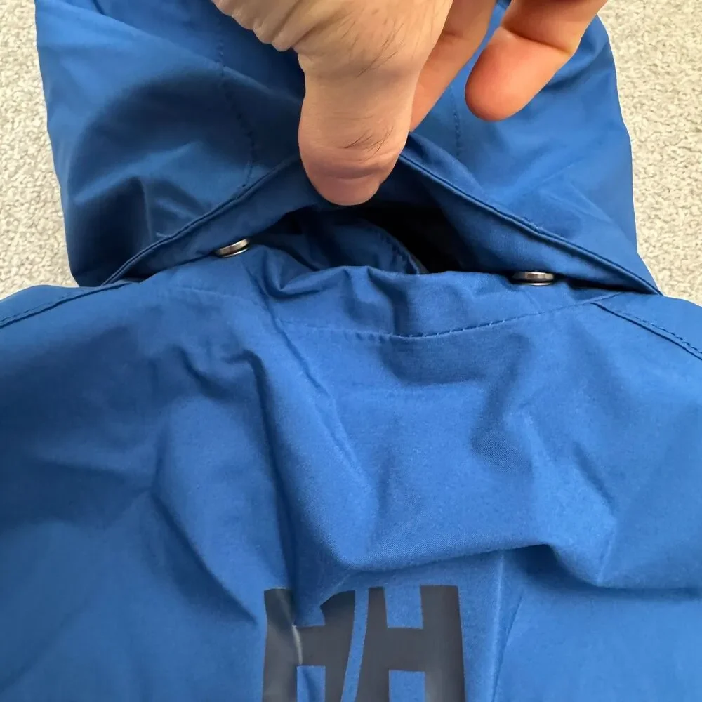 Helly Hansen Tech Primaloft Full Zip Hoodie Ski Snow Jacket Youth 12 Blue Winter