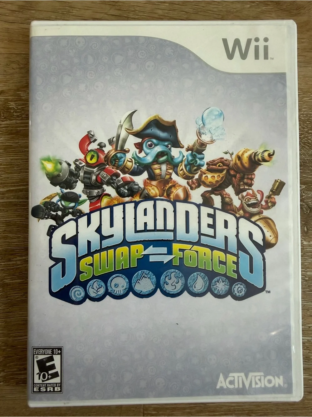 Nintendo Skylanders Swap Force Wii - White Cover with Multicolor Artwork