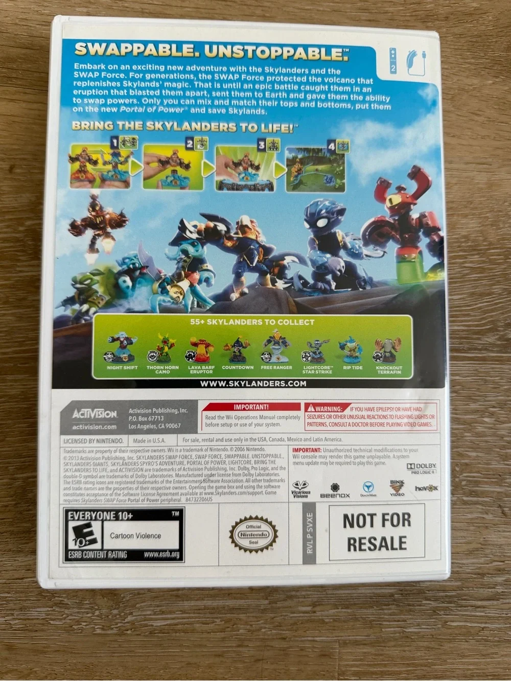 Nintendo wii game
