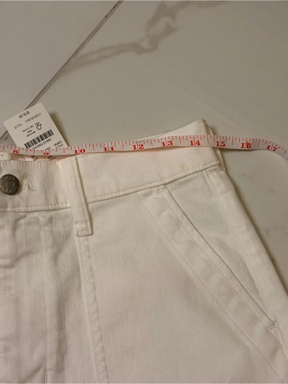 J. Crew crisp white