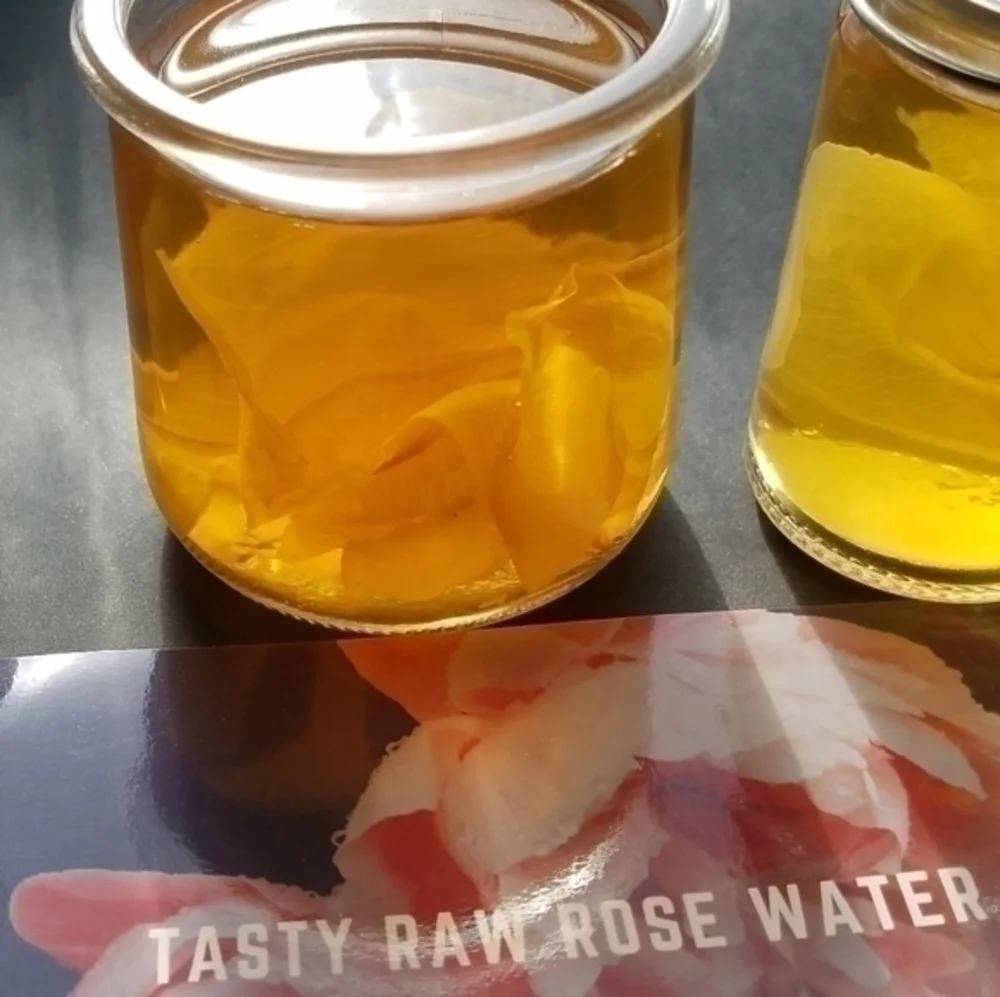 Tasty Raw Rose Water tasty organic