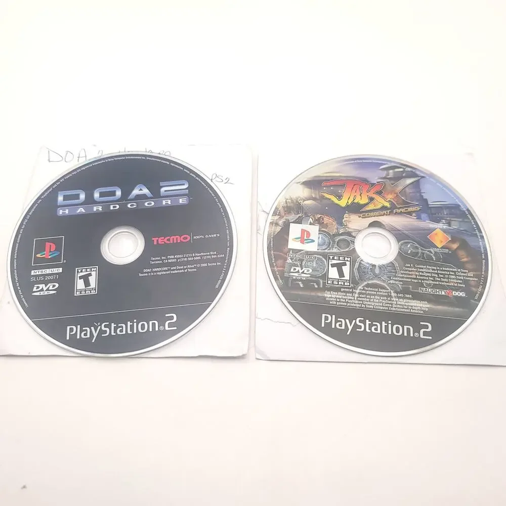 Playstation 2 Lot of 10 Games Grand Theft Auto Dead or Alive Final Fantasy X