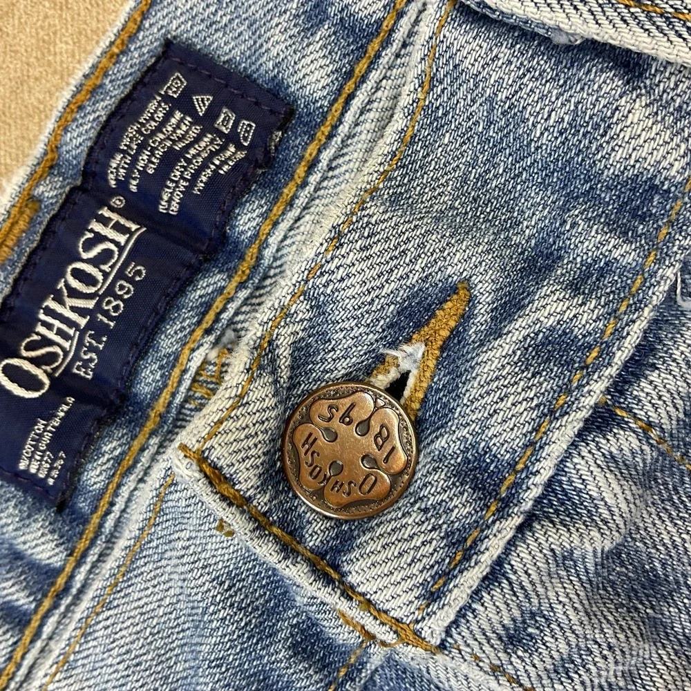 Vintage OshKosh jeans Men Sz 36x30 Blue Denim Workwear 90s B' Gosh Retro
