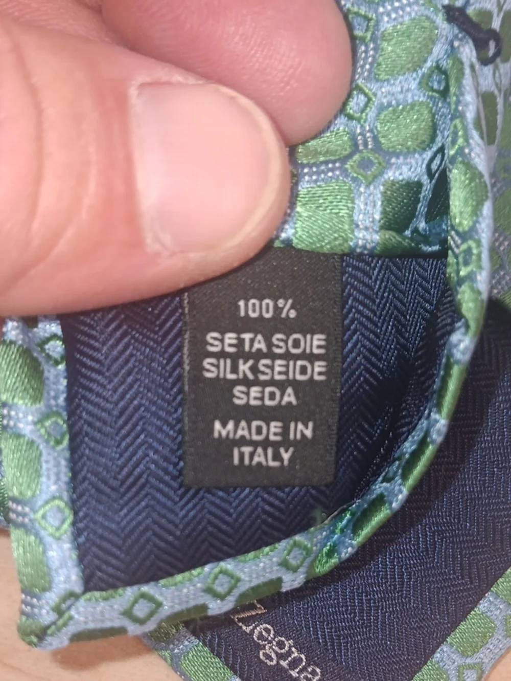 Ermenegildo Zegna refined silk