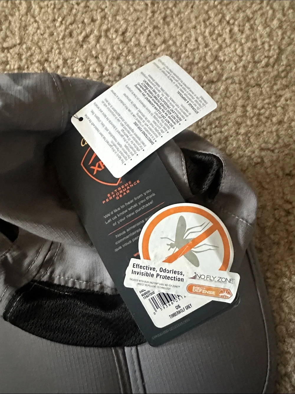 Cabelas lightweight gray