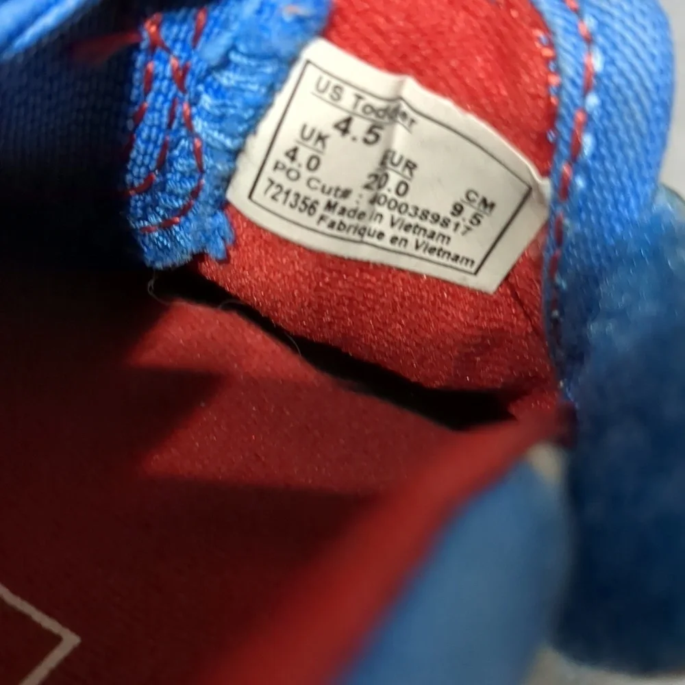 Vans kids blue