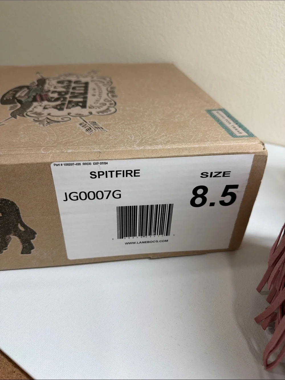 Junk Gypsy by Lane Pink Fringe Western Ankle Boots for Women