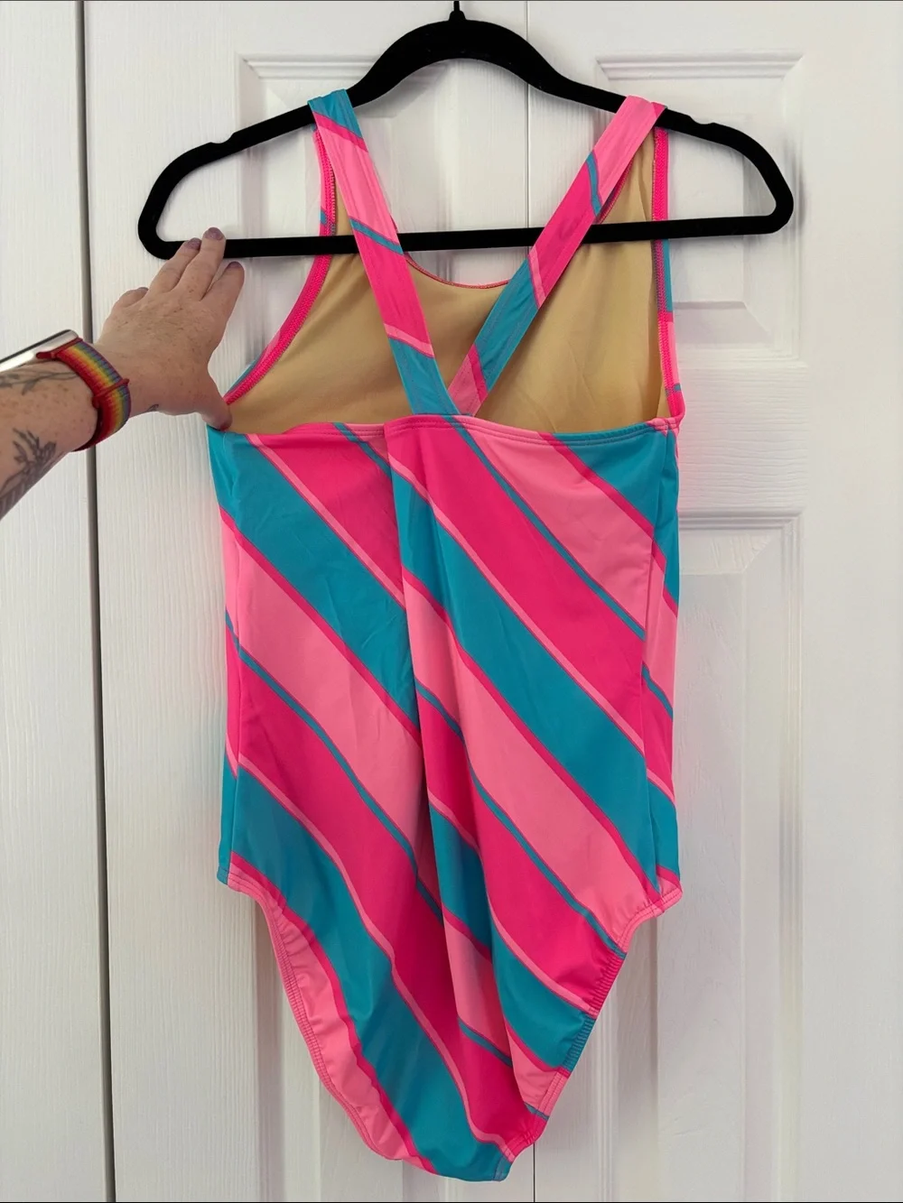 Lands End bold pink