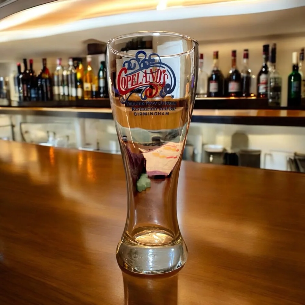 VTG Copeland's New Orleans Restaurant Birmingham Pilsner Beer Glass