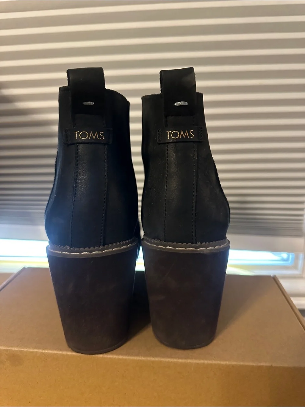 Toms suede wear minor