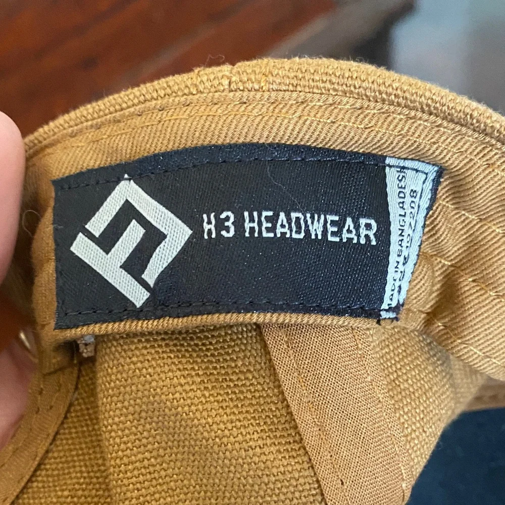 H3 Headwear chevrolet tan
