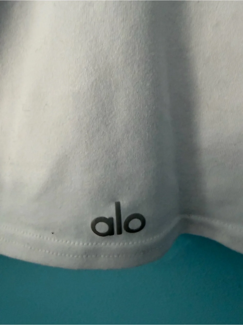 ALO Yoga lightweight white