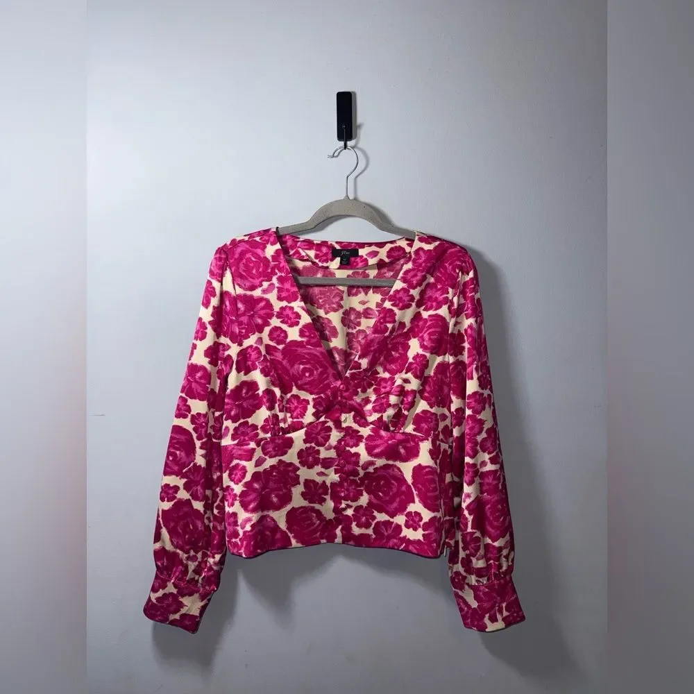 J. Crew crew fuchsia