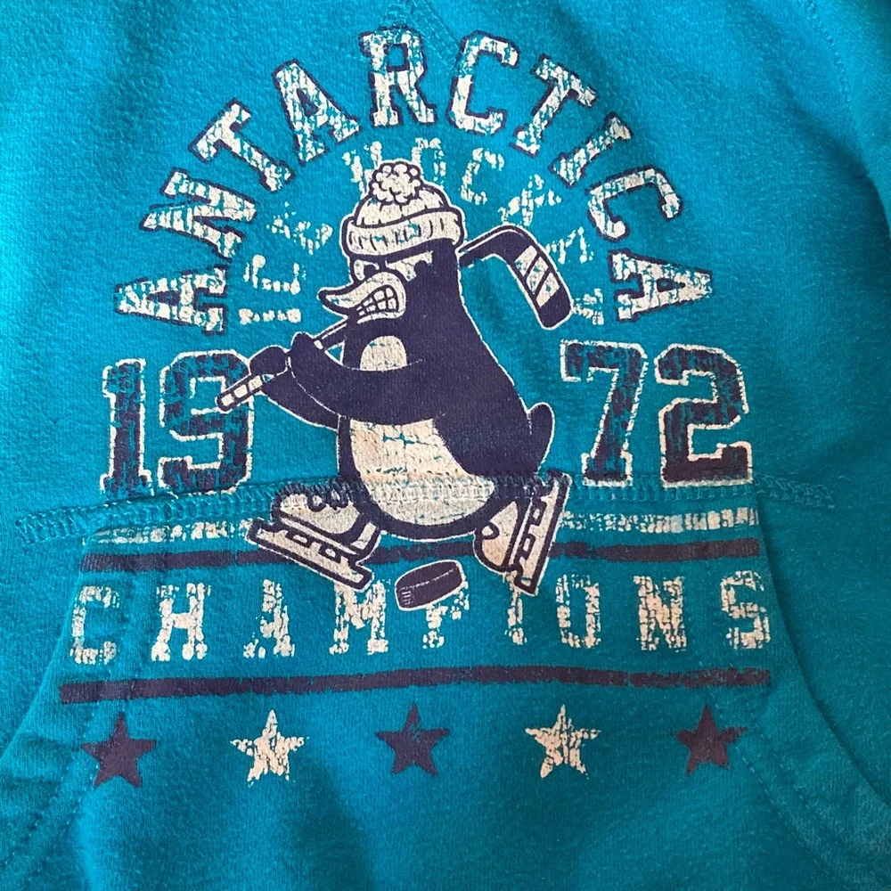 Hockey penguin hoodie