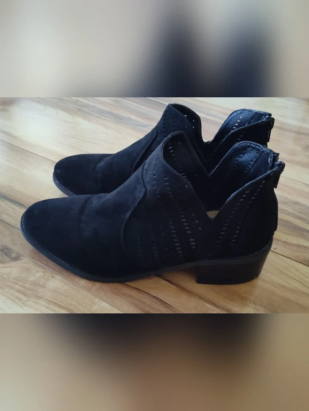 New Directions Black booties