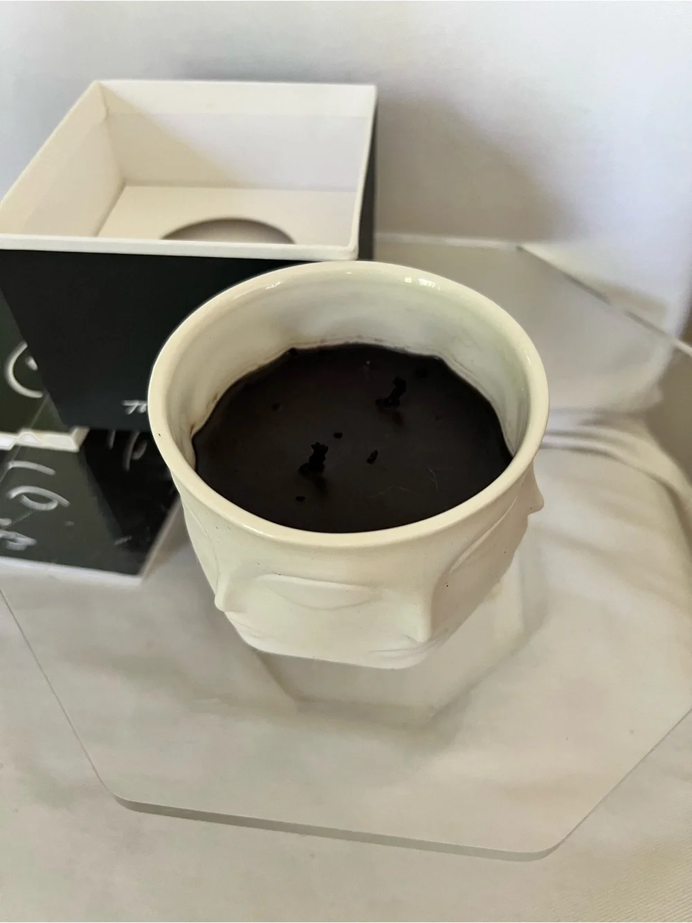 Jonathan Adler Muse Noir candle matte porcelain vessel in original box sampled