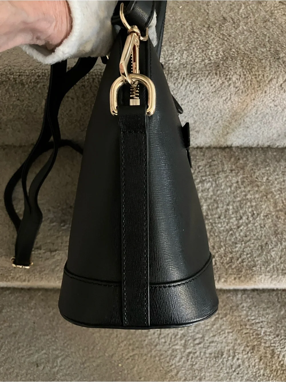 Dooney & Bourke ticking well striped