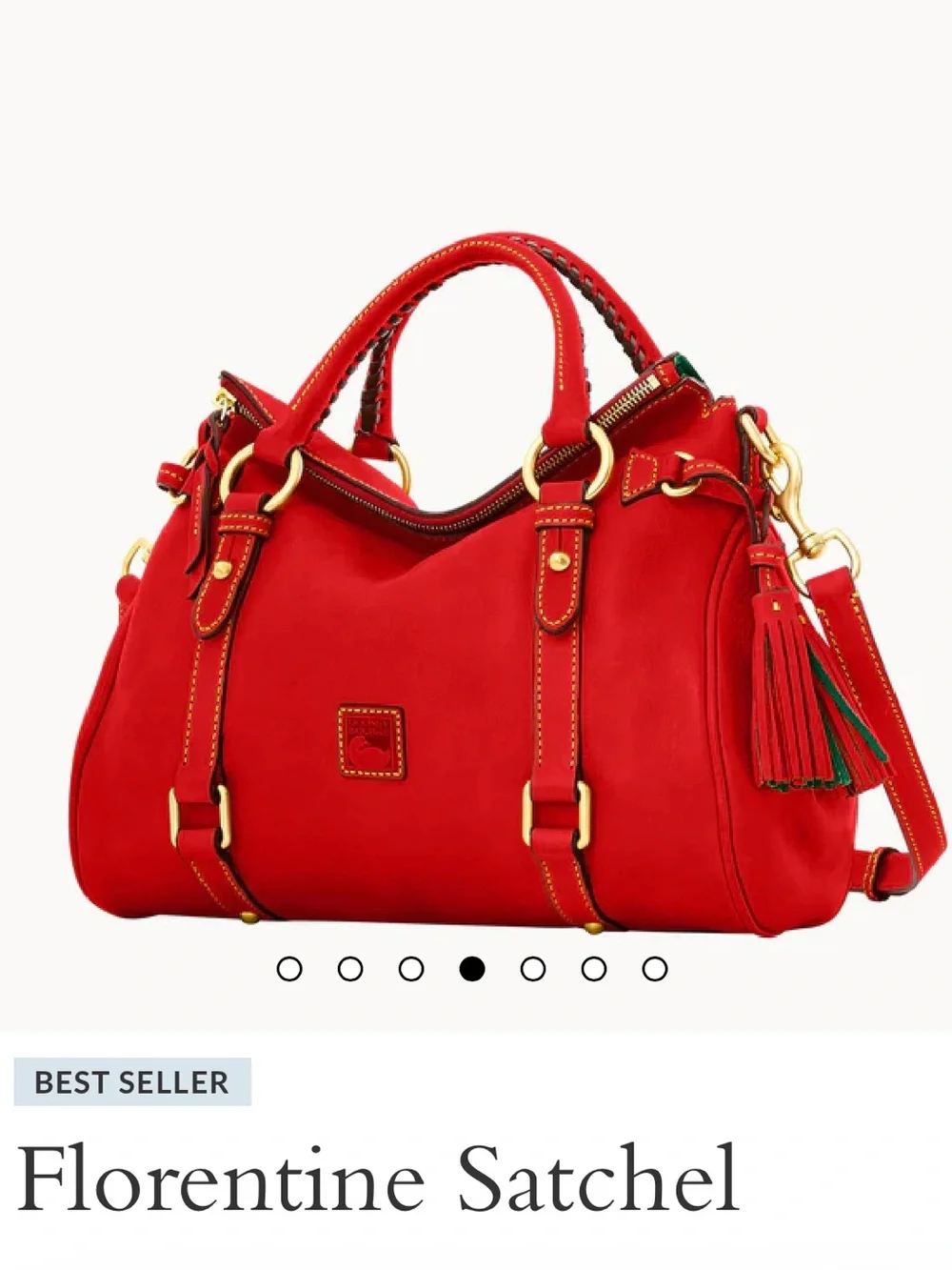 Dooney & Bourke vibrant red