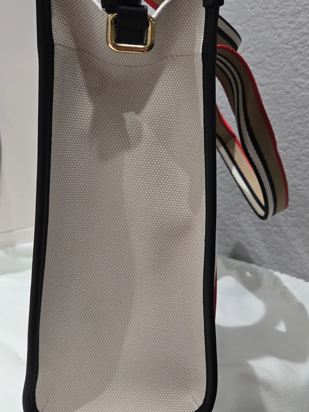 Burberry canvas tote