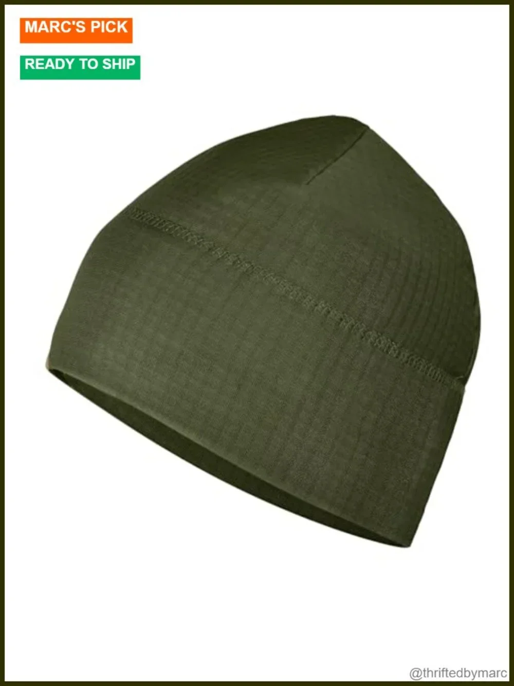 Polartec Grid Fleece Watch Cap Beanie – Lightweight Breathable Cold Weather Hat