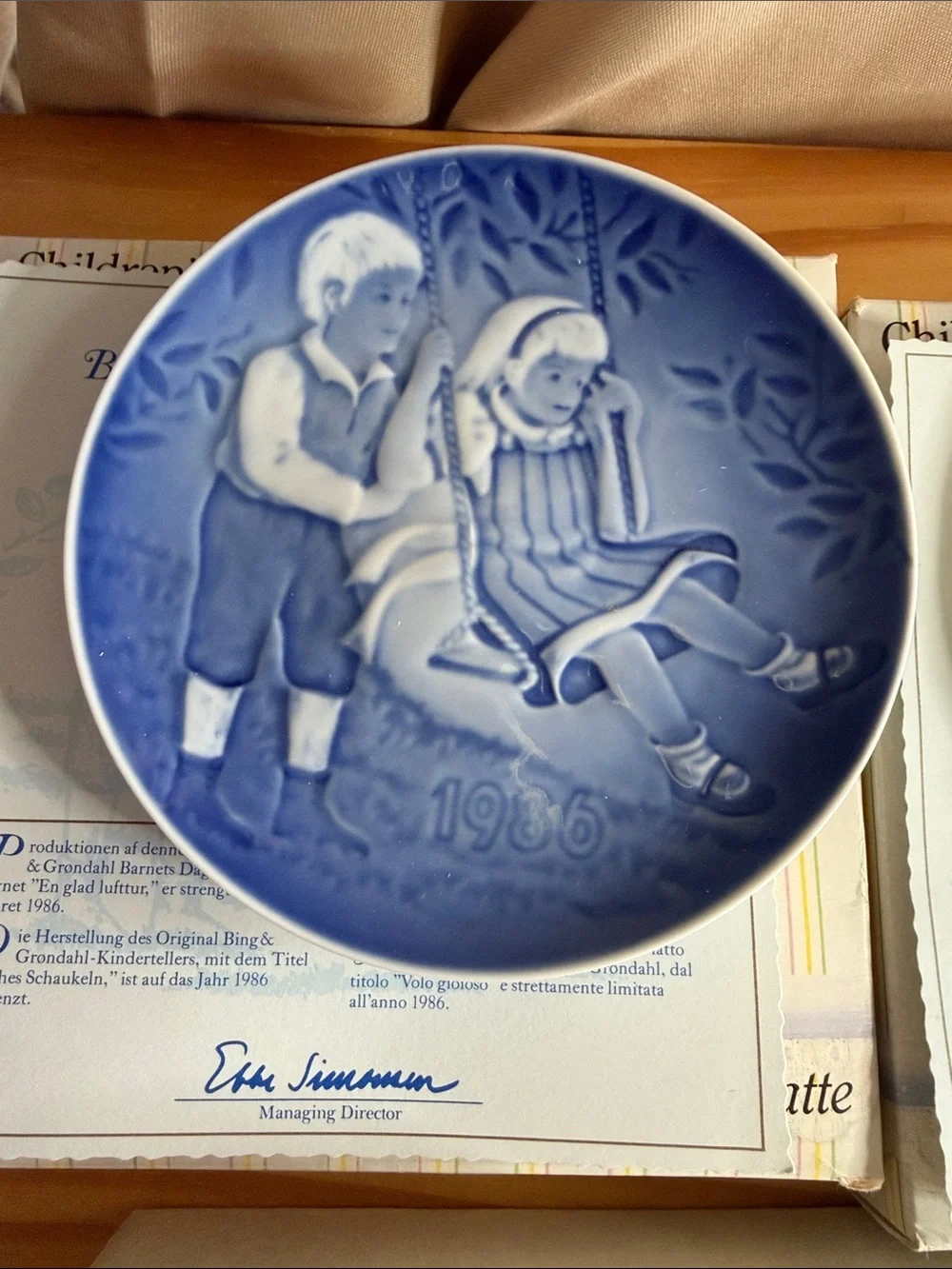 Bing & Grondahl porcelain danish glaze