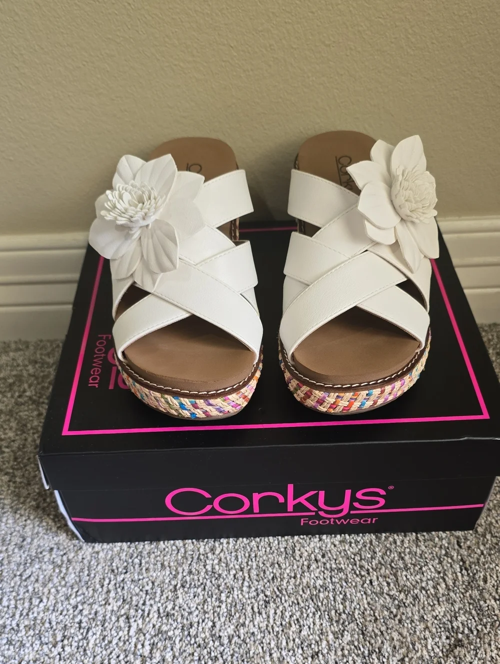 Corkys Heartbreaker w/ Multicolor Wedge