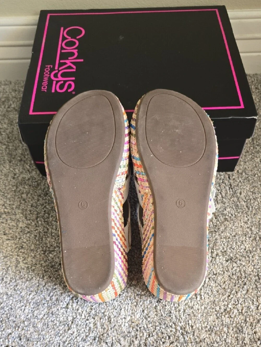 Corkys *like new*