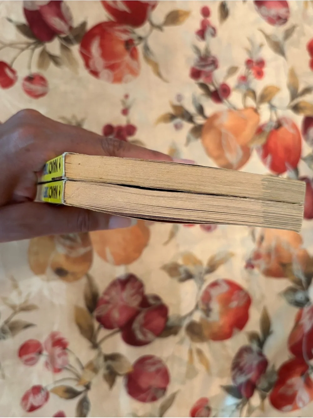 Nancy Drew Paperback Book - Yellow/Orange Cover