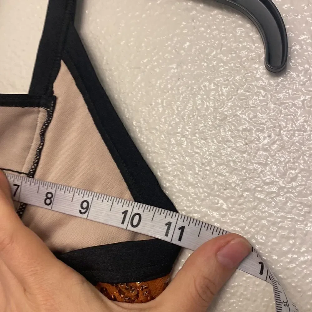 Weissman dance costume orange