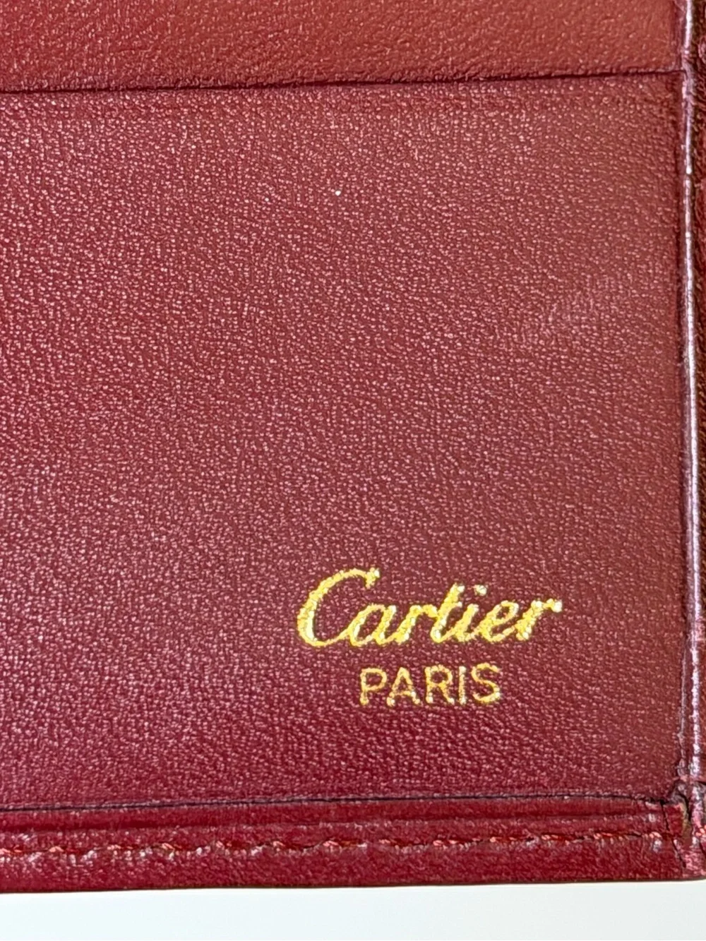 Cartier compact wallet