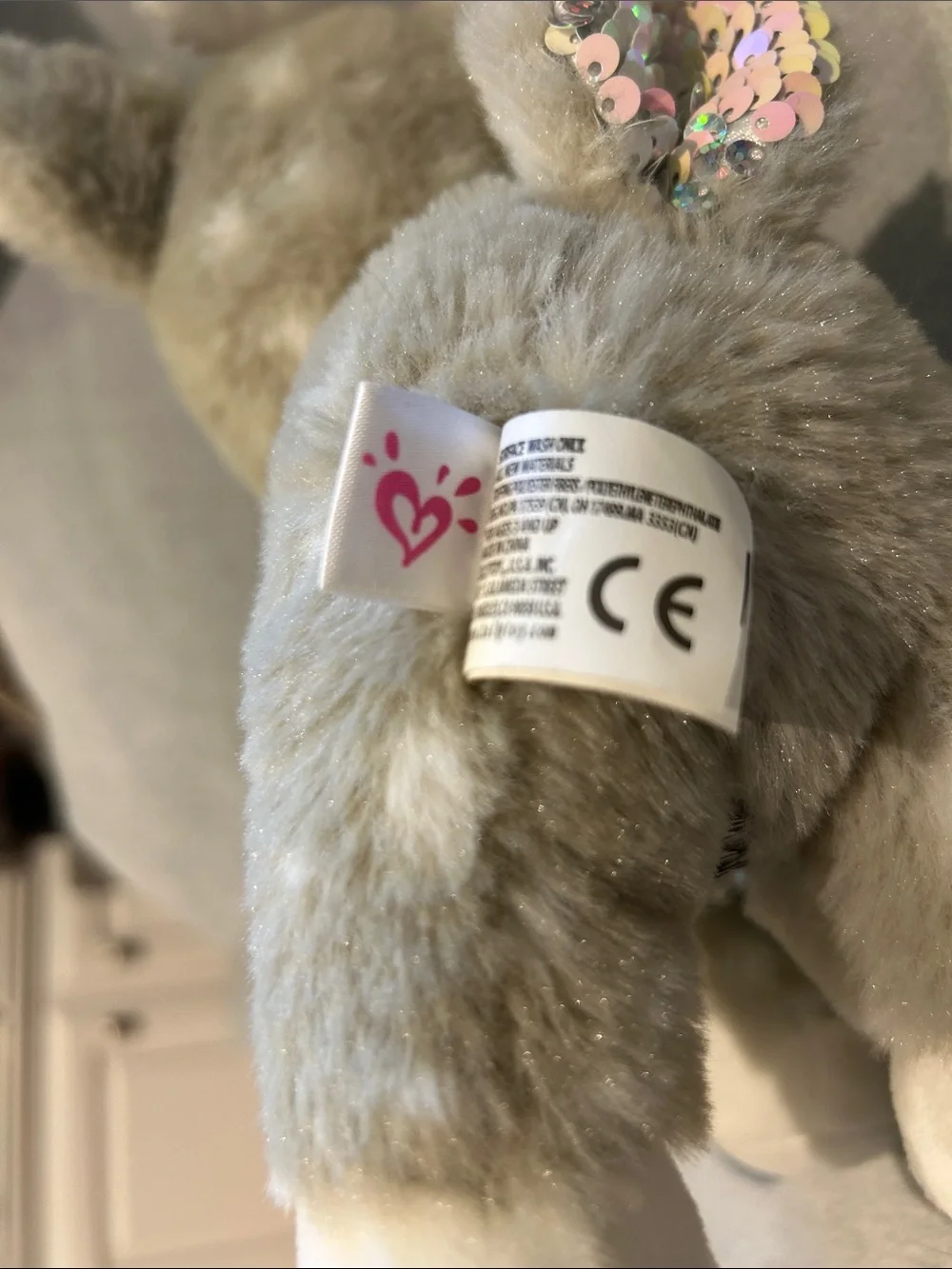 N/A plush reindeer