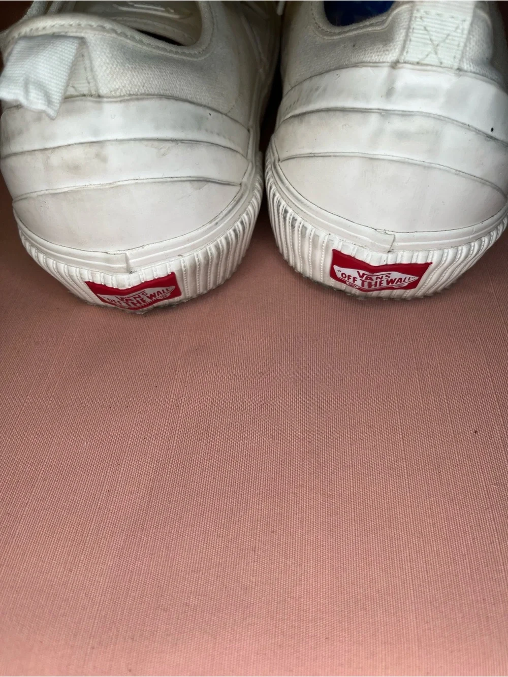 Vans Men's Cream Low-Top Sneakers