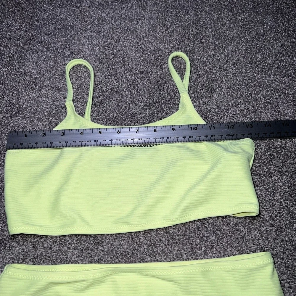 Girls Gap Bikini Size xl yellowish green