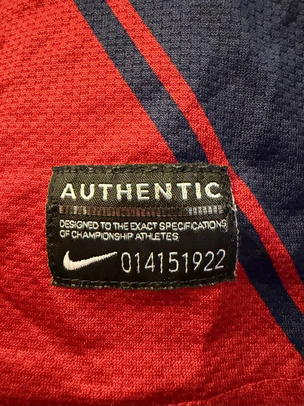 Nike authentic soccer