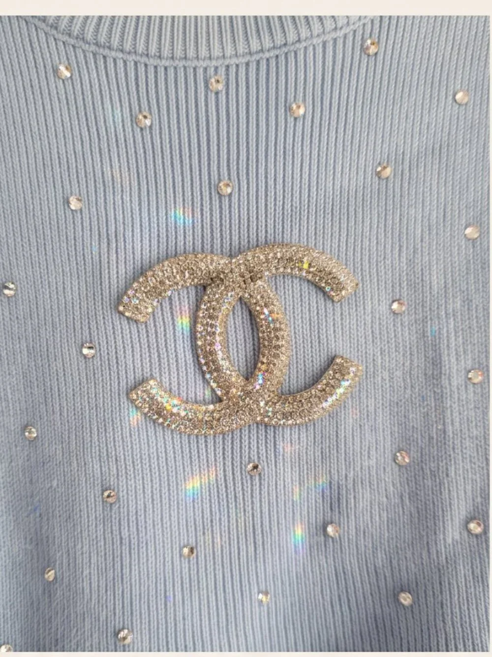 N/A rhinestone luxury