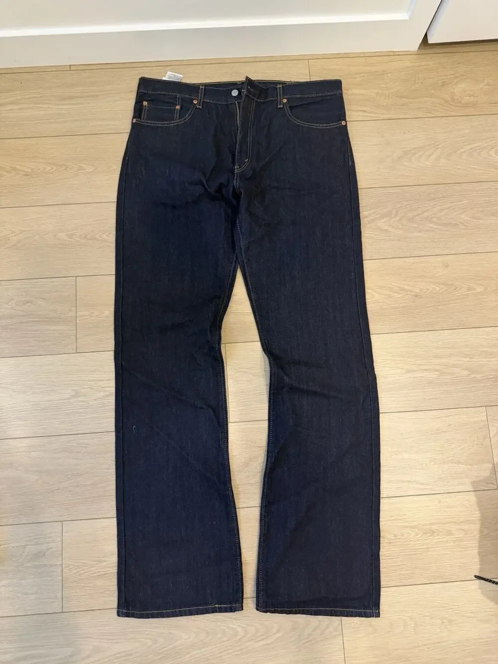 Levi's Boot Cut Jeans Men's 38x38 Vintage Dark Blue