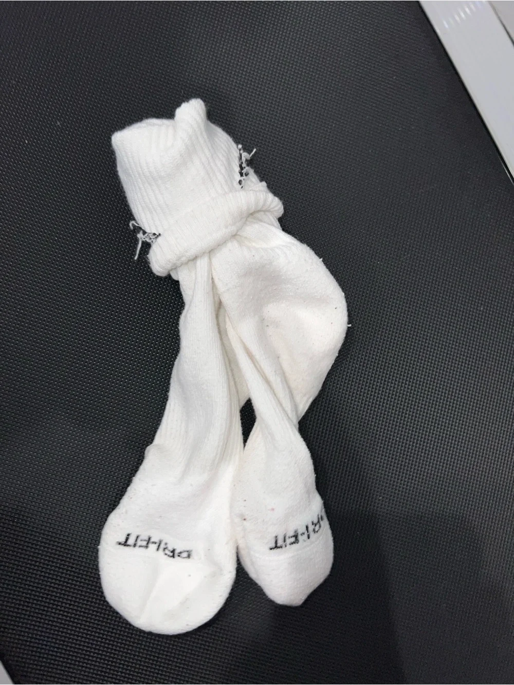 Nike white socks