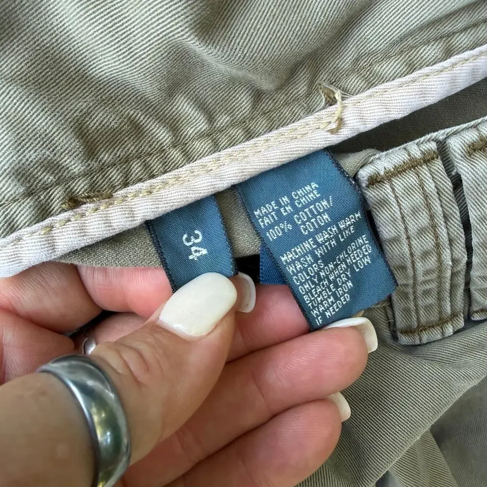 Polo Ralph Lauren pockets tan y2k