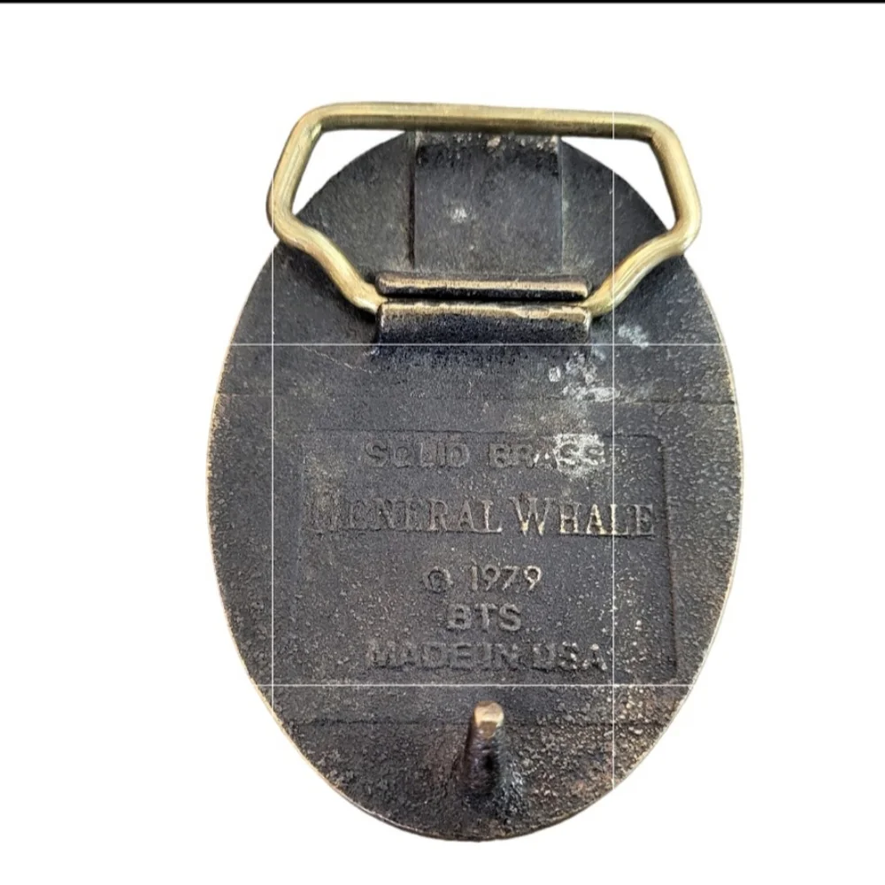 Vintage solid brass