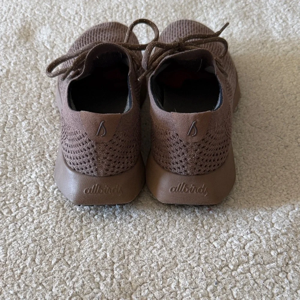 Allbirds Tree Dasher Two Women's Brown Athletic Shoes 9.5