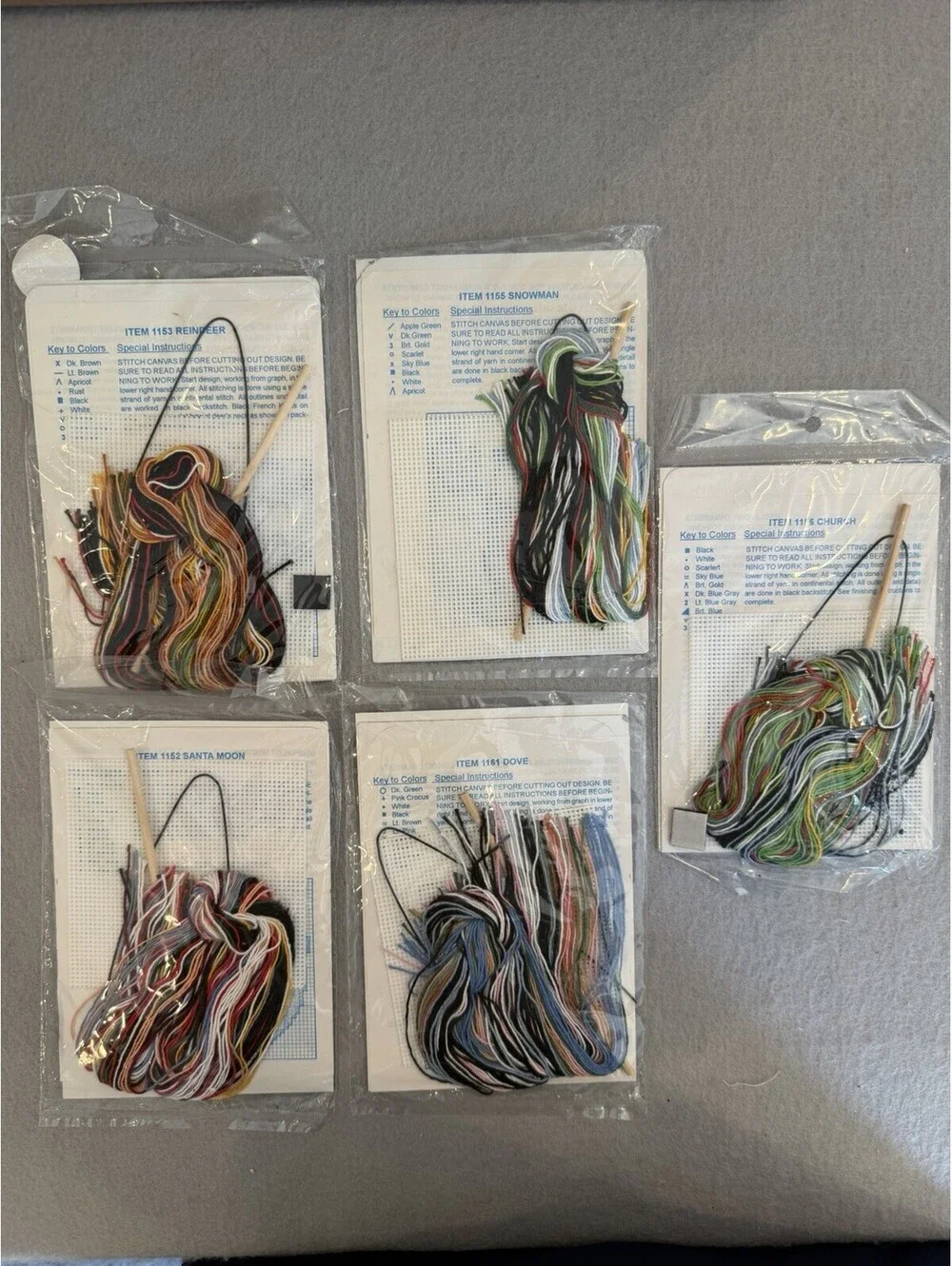 N/A curly needlepoint