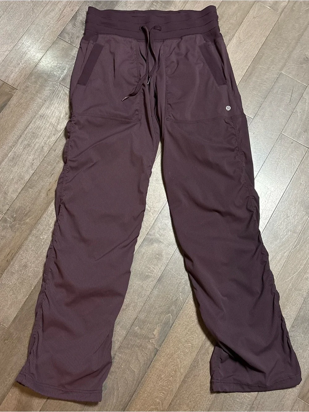 Lululemon Dance Studio Mid Rise Pants Women’s 6 Regular Plum Purple Swift Yoga
